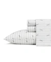 Eddie Bauer Downstream Cotton Percale 3 Pc. Sheet Set, Twin Xl Bedding In Downstream