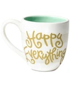 Coton Colors White Stripe Mug In White