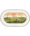 VILLEROY & BOCH DESIGN NAIF OVAL PLATTER