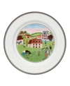 VILLEROY & BOCH DESIGN NAIF BREAD AND BUTTER PLATE SPRING MORNING