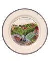 VILLEROY & BOCH DESIGN NAIF BREAD AND BUTTER PLATE PLOWING