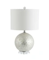 JONATHAN Y ZURI CAPIZ SEASHELL SPHERE LED TABLE LAMP