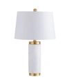 JONATHAN Y ADAMS MARBLE LED TABLE LAMP