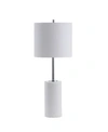 JONATHAN Y AKSEL 25.5" MARBLE LED TABLE LAMP