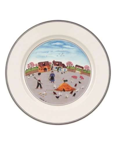 Villeroy & Boch Design Naif Rim Soup Bowl Country Yard