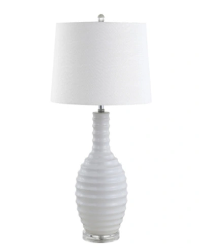 JONATHAN Y DYLAN CERAMIC LED TABLE LAMP