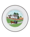 VILLEROY & BOCH DESIGN NAIF DINNER PLATE GOING TO MARKET