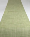 Chilewich Mini Basketweave Table Runner In Dill