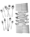 Lenox Chelse Muse 18/10 Stainless Steel 65-pc. Flatware Set, Service For 12, Created For Macy's In Stainless Steel