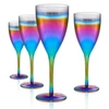 ARTLAND RAINBOW 12OZ. GOBLET, SET OF 4.