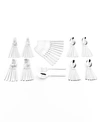 J.A. HENCKELS ZWILLING J.A. HENCKELS METRONA 18/10 STAINLESS STEEL 62-PC. FLATWARE SET, SERVICE FOR 12, CREATED FO