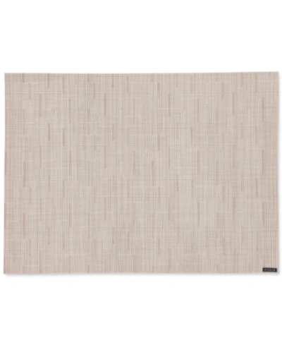 CHILEWICH BAMBOO WOVEN VINYL PLACEMAT 14" X 19"