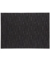 Chilewich Mini Basketweave Placemat, 14" X 19" In Smoke