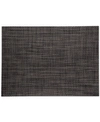 Chilewich Mini Basketweave Placemat, 14" X 19" In Carbon
