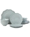 Lenox Chelse Muse Floral 12-pc. Dinnerware Set, Service For 4 In Light Blue