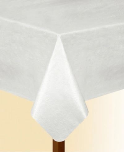 Elrene 52" X 108" Vinyl Table Pad In White