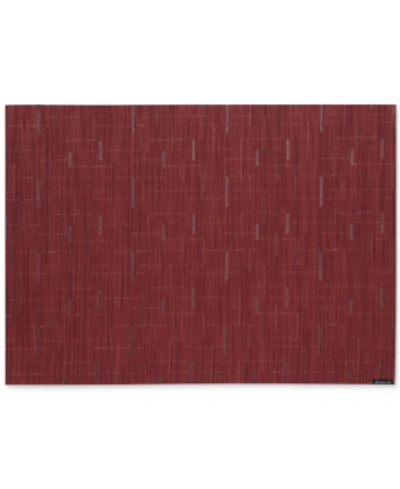 CHILEWICH BAMBOO WOVEN VINYL PLACEMAT 14" X 19"