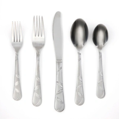 Cambridge Felicity Sand 20-piece Flatware Set, Service For 4 In Silver