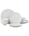 Lenox Chelse Muse Floral 12-pc. Dinnerware Set, Service For 4 In White