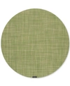 CHILEWICH MINI BASKETWEAVE 15" ROUND PLACEMAT