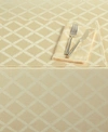 Lenox Laurel Leaf 70" X 104" Rectangle Tablecloth In Ivory