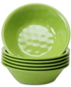 Certified International 6-pc. Green Melamine All-purpose Bowl Set
