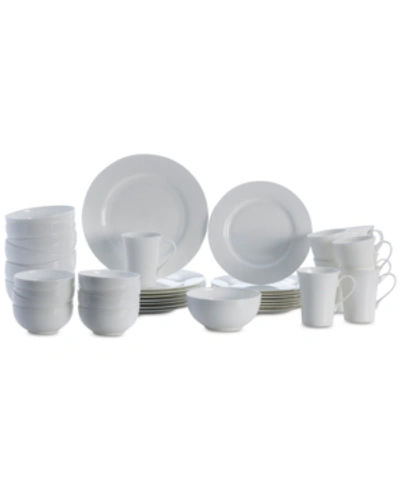 Mikasa Del Ray 40-pc. Dinnerware Set, Service For 8 In White