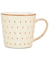 Denby Heritage Veranda Collection Cascade Mug In Pastel Yellow