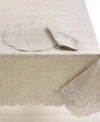 Lenox French Perle Embroidered Tablecloth, 60" X 120" In Lin