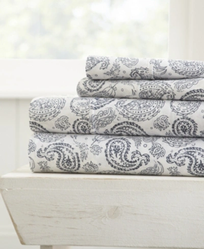 IENJOY HOME THE FARMHOUSE CHIC PREMIUM ULTRA SOFT PATTERN 4-PC. SHEET SET, FULL