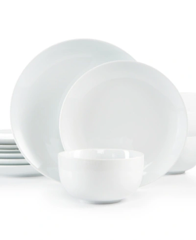 The Cellar 12 Pc. Coupe Dinnerware Set, Service For 4, Created For Macy's