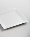 THE CELLAR 10" WHITEWARE SQUARE DINNER PLATE, CREATED FOR MACY'S