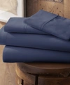 Ienjoy Home Style Simplified 3-pc. Sheet Set, Twin In Navy