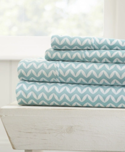 IENJOY HOME THE FARMHOUSE CHIC PREMIUM ULTRA SOFT PATTERN 4-PC. SHEET SET, FULL