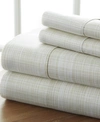 Ienjoy Home The Timeless Classics By Home Collection Premium Ultra Soft Pattern 4 Piece Bed Sheet Set In Ray Thatch