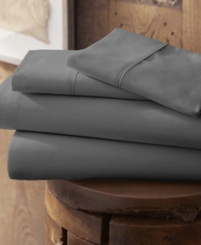 Ienjoy Home Style Simplified 3-pc. Sheet Set, Twin In Gray