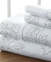 Ienjoy Home The Timeless Classics By Home Collection Premium Ultra Soft Pattern 4 Piece Bed Sheet Set - Full Bed In Grey Soft Vines