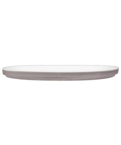 Noritake Colortex Stone Round Platter In Taupe