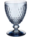 Villeroy & Boch Ston Coloured Red Wine Goblet In Blue