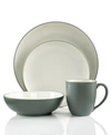 NORITAKE COLORWAVE COUPE 4 PIECE PLACE SETTING