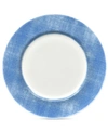 Noritake Hammock Round Platter In Blue