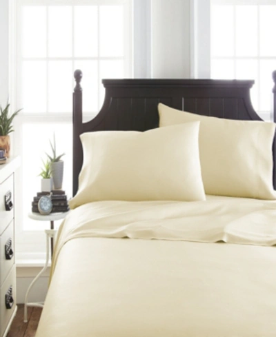 Ienjoy Home Luxury Rayon From Bamboo 4-pc. Sheet Set, King In Ivory