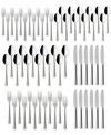 Villeroy & Boch Chancellor 60-piece Flatware Set, Service For 12 In Silver