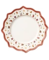 VILLEROY & BOCH TOY'S DELIGHT WHITE DINNER PLATE