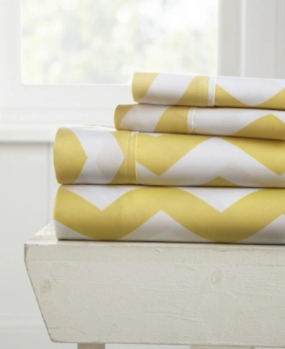 IENJOY HOME THE BOHO & BEYOND PREMIUM ULTRA SOFT PATTERN 4-PC. SHEET SET, QUEEN