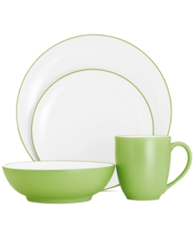 Noritake Colorwave Coupe 4 Piece Place Setting In Apple