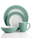 Noritake Colorwave Rim 4 Piece Place Setting In Green