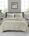 Madison Park Keaton Quilted 3-pc. Quilt Set, King/california King In Khaki