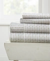 Ienjoy Home The Boho & Beyond Premium Ultra Soft Pattern 4 Piece Bed Sheet Set By Home Collection - King Bedding In Sage