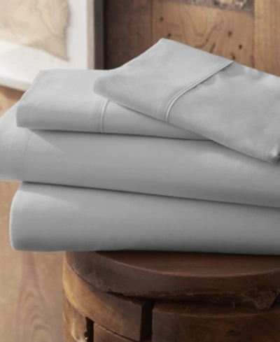 Ienjoy Home Style Simplified 4-pc. Sheet Set, California King In Light Gray